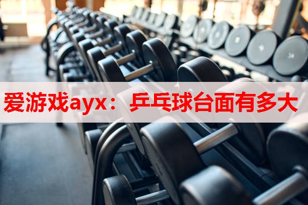 爱游戏ayx：乒乓球台面有多大