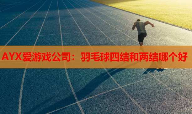 AYX爱游戏公司：羽毛球四结和两结哪个好