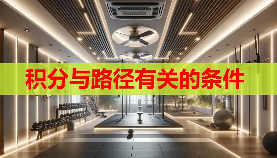 积分与路径有关的条件
