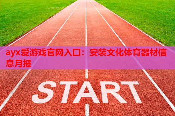 安装文化体育器材信息月报 安装文化体育器材信息月报
